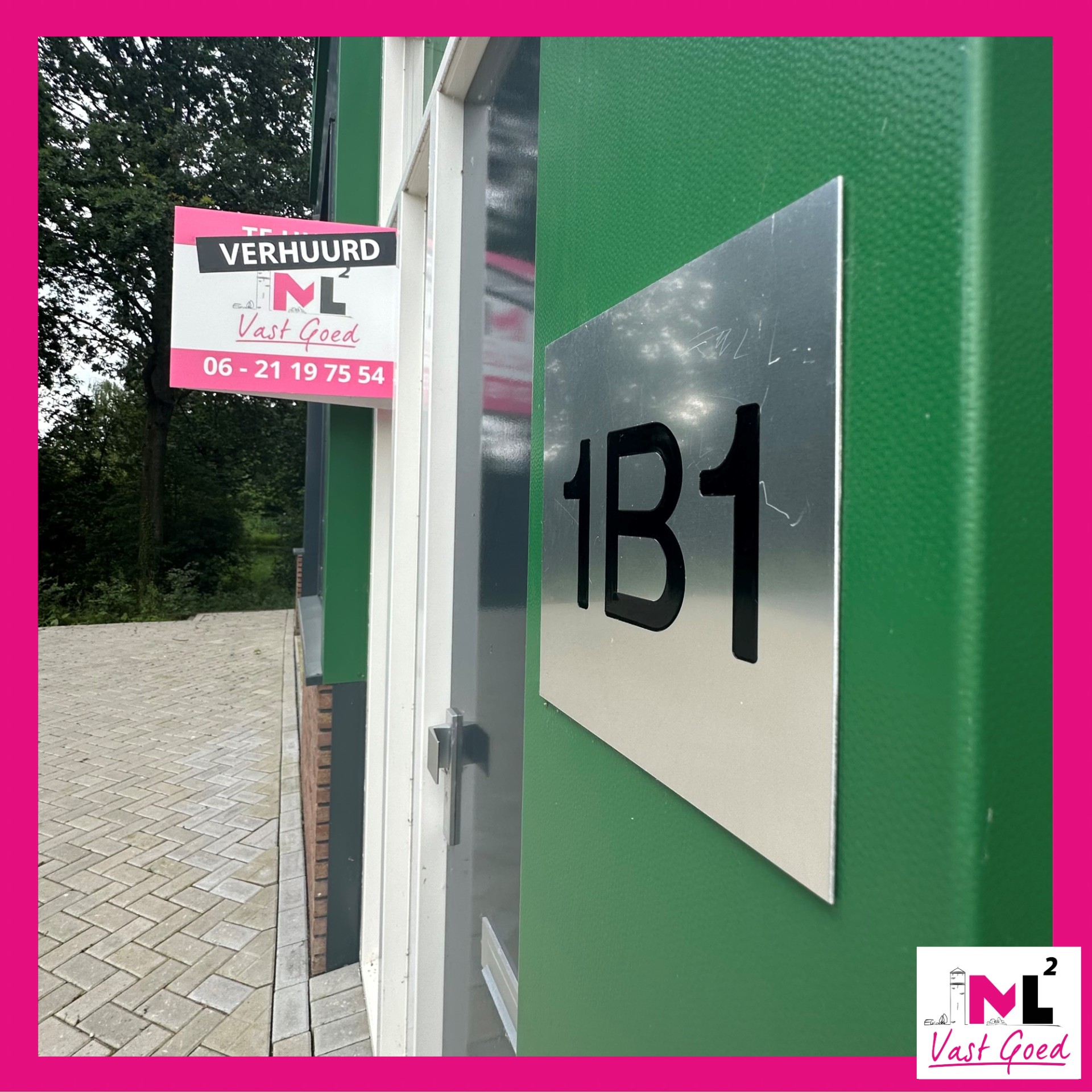 Sleuteloverdracht M.A. Reinaldaweg 1B-1!