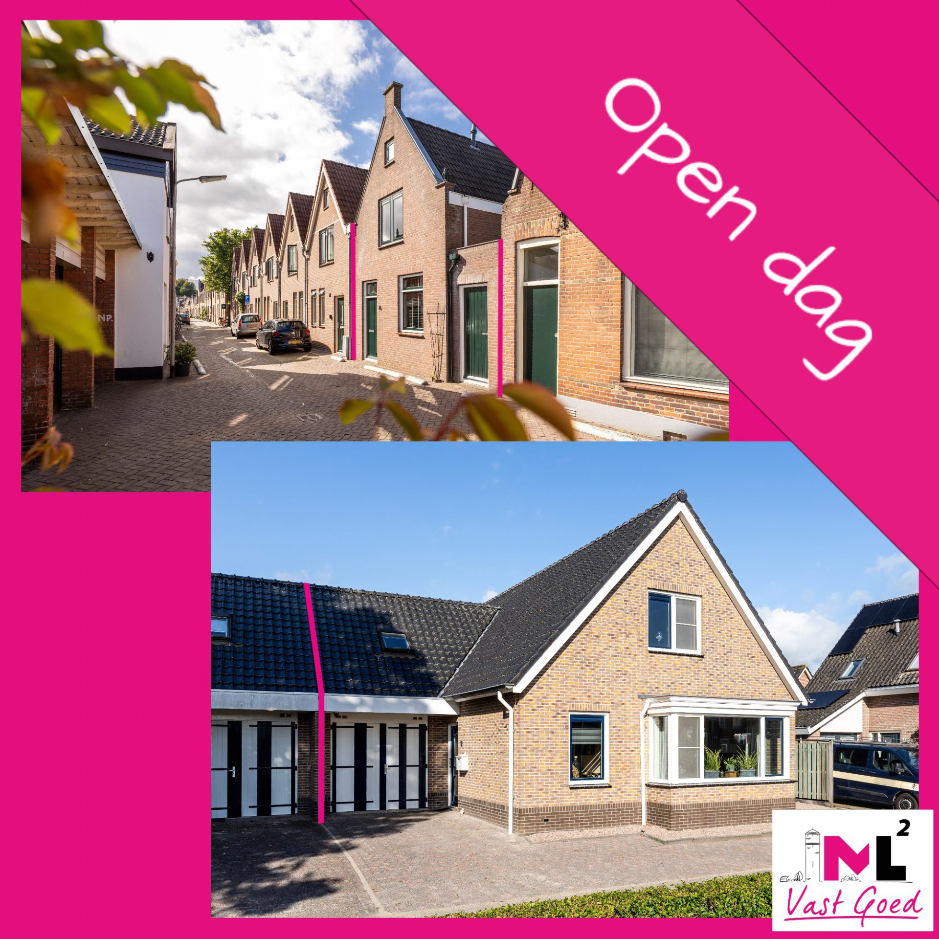 Deelnemers Open Huizen Dag a.s. zaterdag!