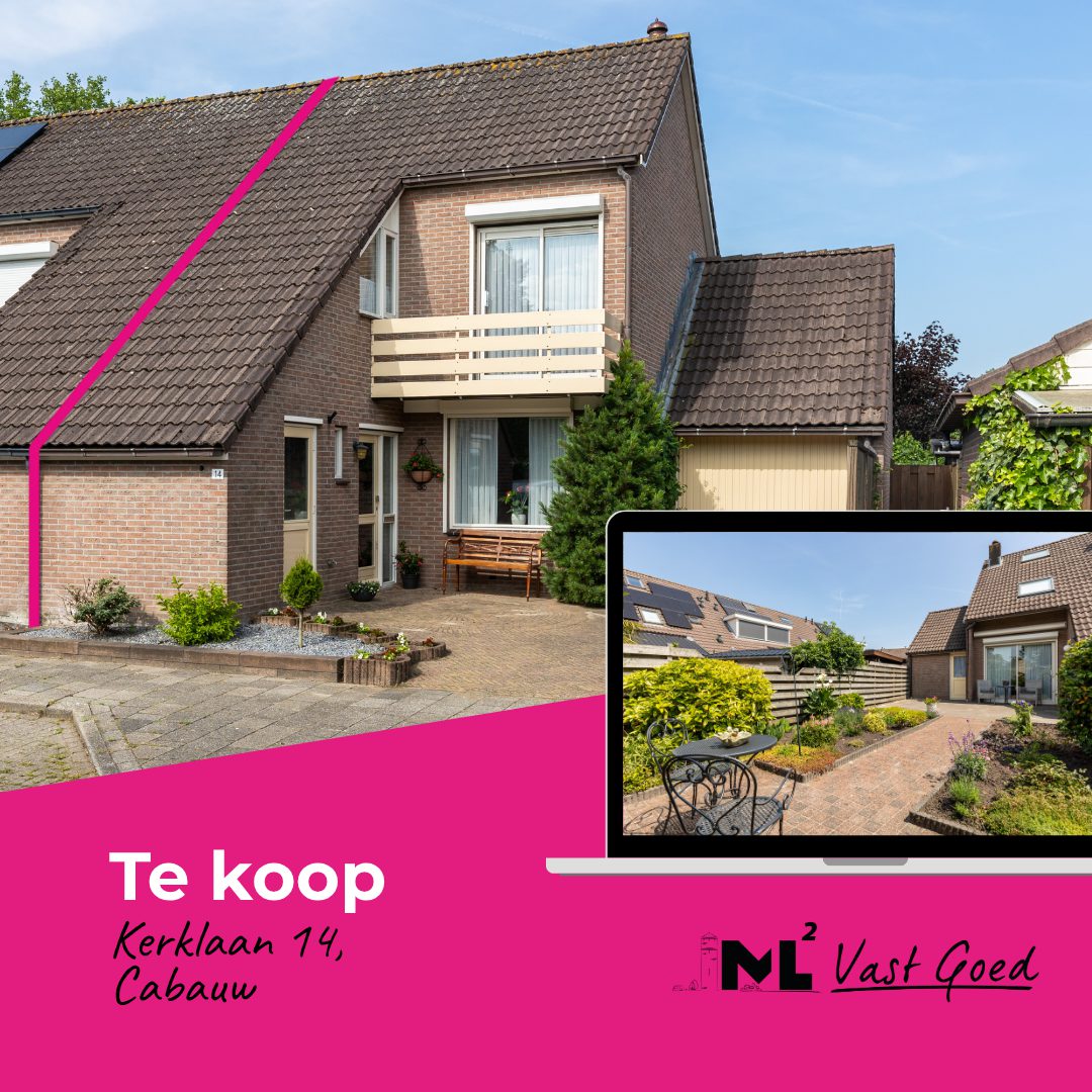 Nieuw in de verkoop: Kerklaan 14 te Cabauw!